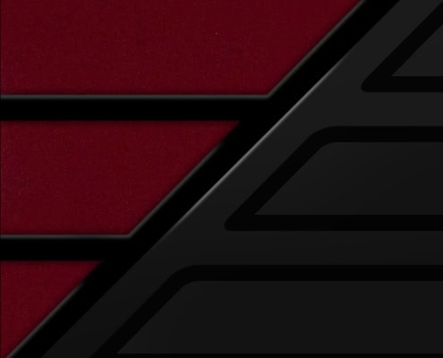 Black Fiberglass & Rail w/Burgundy Metallic Panel Black Fiberglass & Rail w/Burgundy Metallic Panel